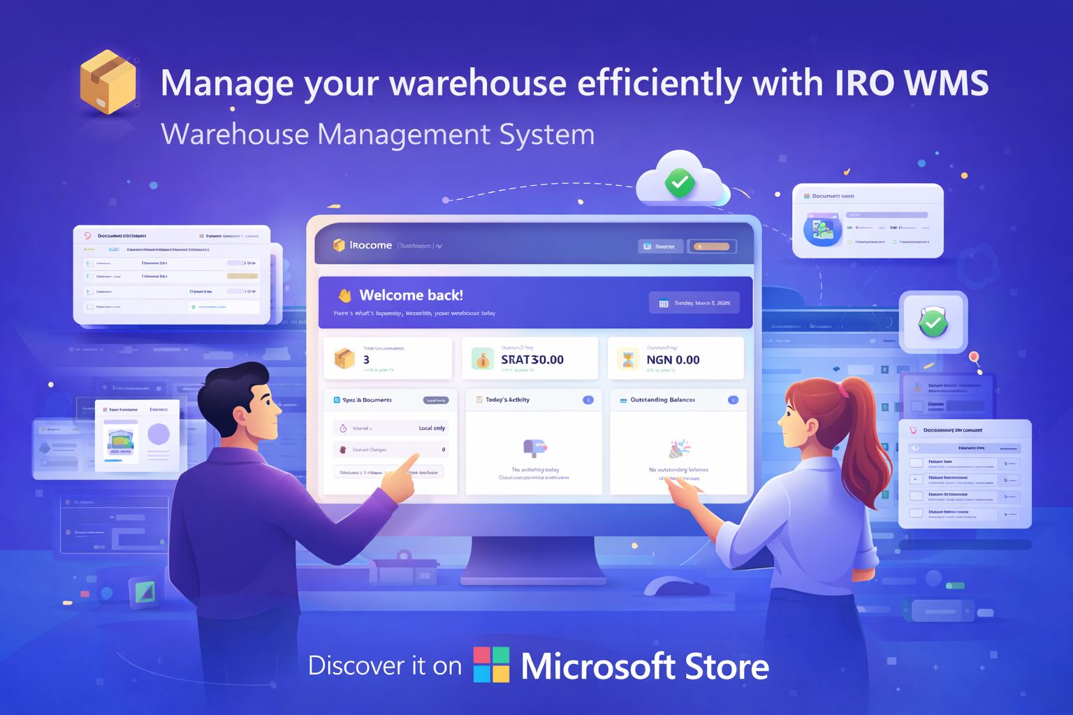 IRO-WMS application preview