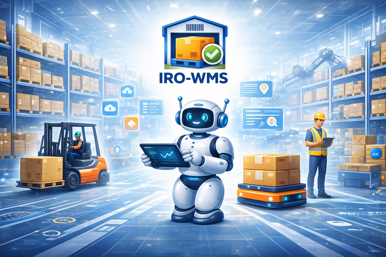 IRO-WMS governance and configuration screen